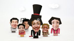Hillary in a cartoon Series !