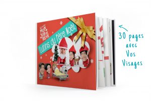 Un super Livre d'histoires à personnaliser avec les photos de la famille